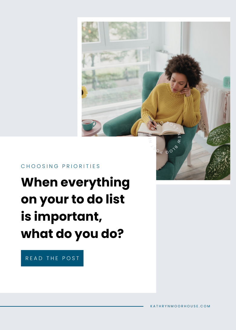 Choosing your priorities in business and life | Motivational Blog